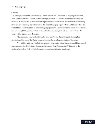 Solution Manual for Business Statistics: A First Course, 8th Edition - Page 15 preview image