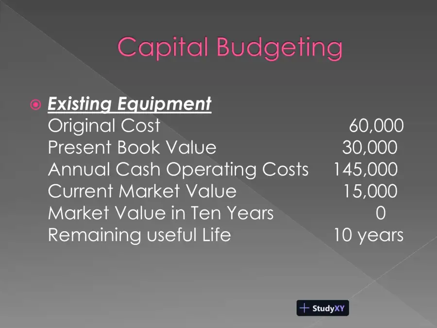 Capital Budgeting, page 3