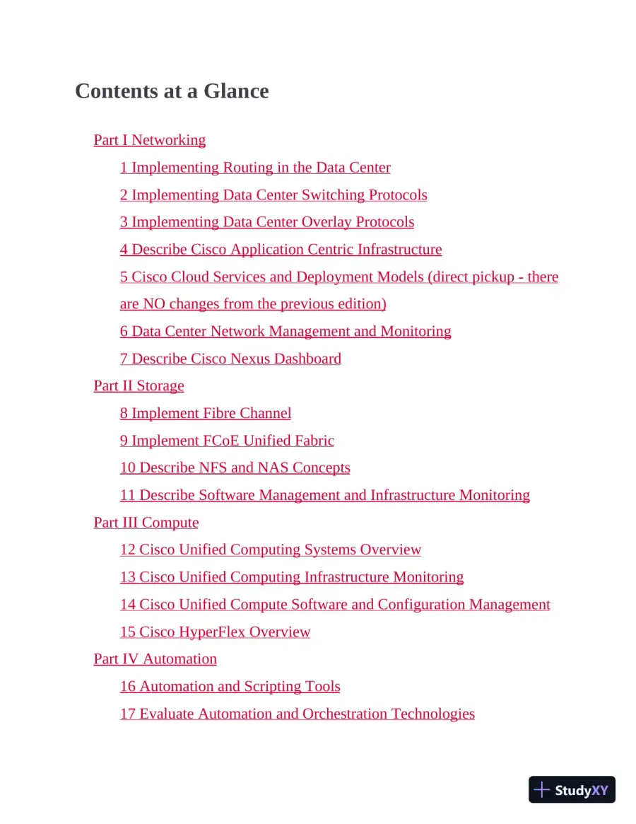 CCNP and CCIE Data Center Core DCCOR 350-601 2nd Ed Official Cert Guide (2024), page 17