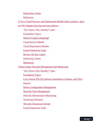 CCNP and CCIE Data Center Core DCCOR 350-601 2nd Ed Official Cert Guide (2024) - Page 23 preview image
