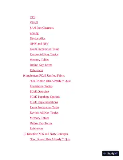 CCNP and CCIE Data Center Core DCCOR 350-601 2nd Ed Official Cert Guide (2024) - Page 25 preview image