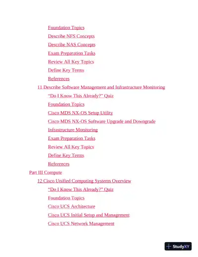 CCNP and CCIE Data Center Core DCCOR 350-601 2nd Ed Official Cert Guide (2024) - Page 26 preview image