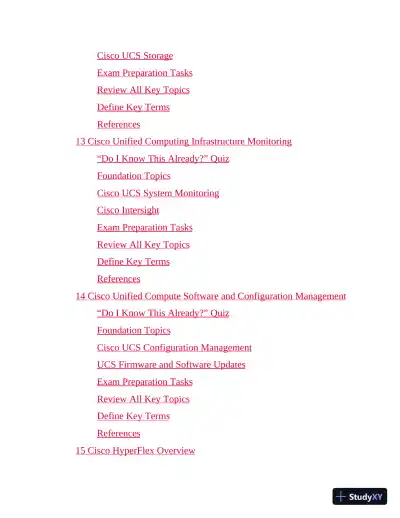 CCNP and CCIE Data Center Core DCCOR 350-601 2nd Ed Official Cert Guide (2024) - Page 27 preview image