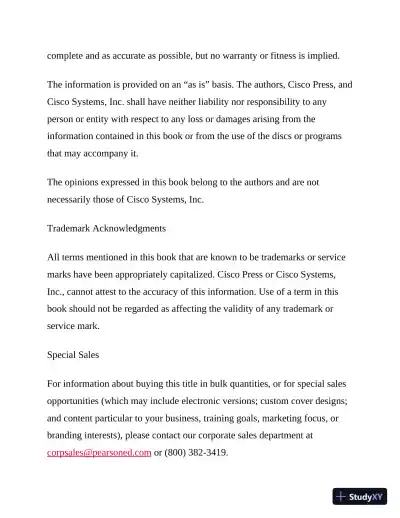CCNP and CCIE Data Center Core DCCOR 350-601 2nd Ed Official Cert Guide (2024) - Page 6 preview image