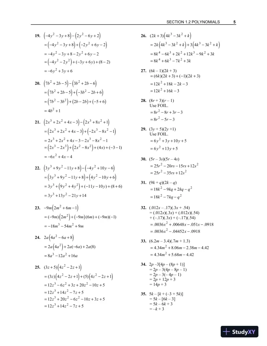 Solution Manual for Finite Mathematics with Applications In the Management, Natural, and Social Sciences, 12th Edition, page 8