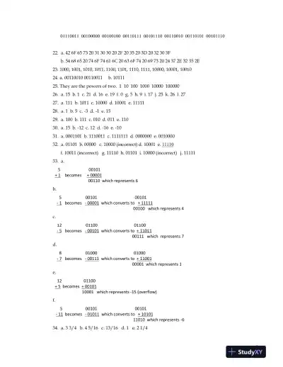 Solution Manual for Computer Science: An Overview, 13th Edition - Page 8 preview image