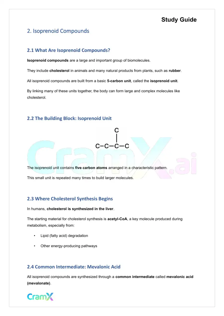 Biochemistry-II - Lipid Biosynthesis, page 3
