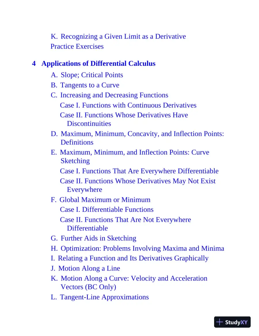 AP Calculus: With 8 Practice Tests, 15th Edition (2020), page 9