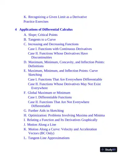 AP Calculus: With 8 Practice Tests, 15th Edition (2020) - Page 9 preview image