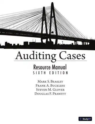 Solution Manual for Auditing Cases An Interactive Learning Approach, 6th Edition - Page 1 preview image