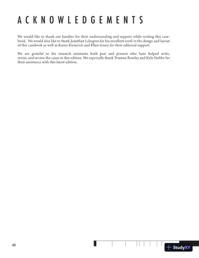 Solution Manual for Auditing Cases An Interactive Learning Approach, 6th Edition - Page 10 preview image