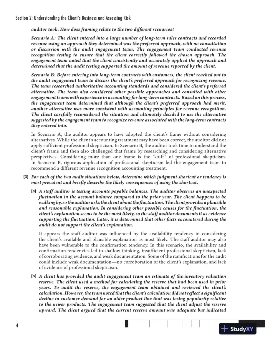 Solution Manual for Auditing Cases An Interactive Learning Approach, 6th Edition, page 16