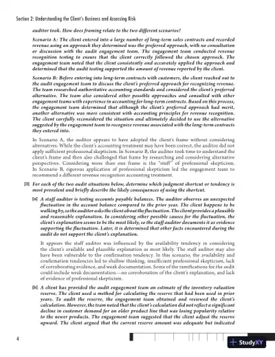 Solution Manual for Auditing Cases An Interactive Learning Approach, 6th Edition - Page 16 preview image