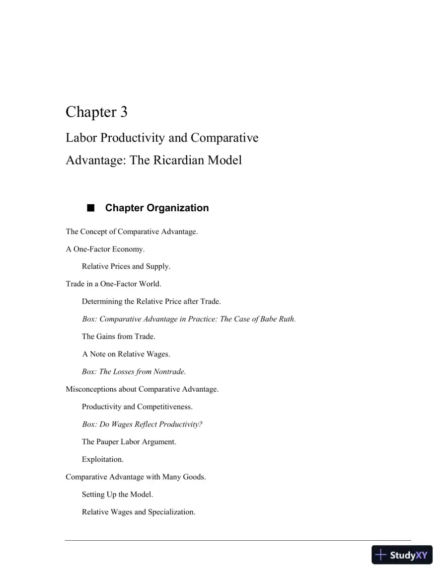 Solution Manual for International Economics Theory and Policy, 11th Edition, page 10