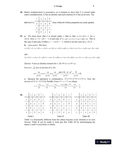 Solution Manual for First Course in Abstract Algebra, A, 8th Edition - Page 15 preview image
