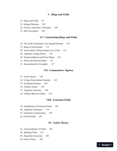 Solution Manual for First Course in Abstract Algebra, A, 8th Edition - Page 4 preview image