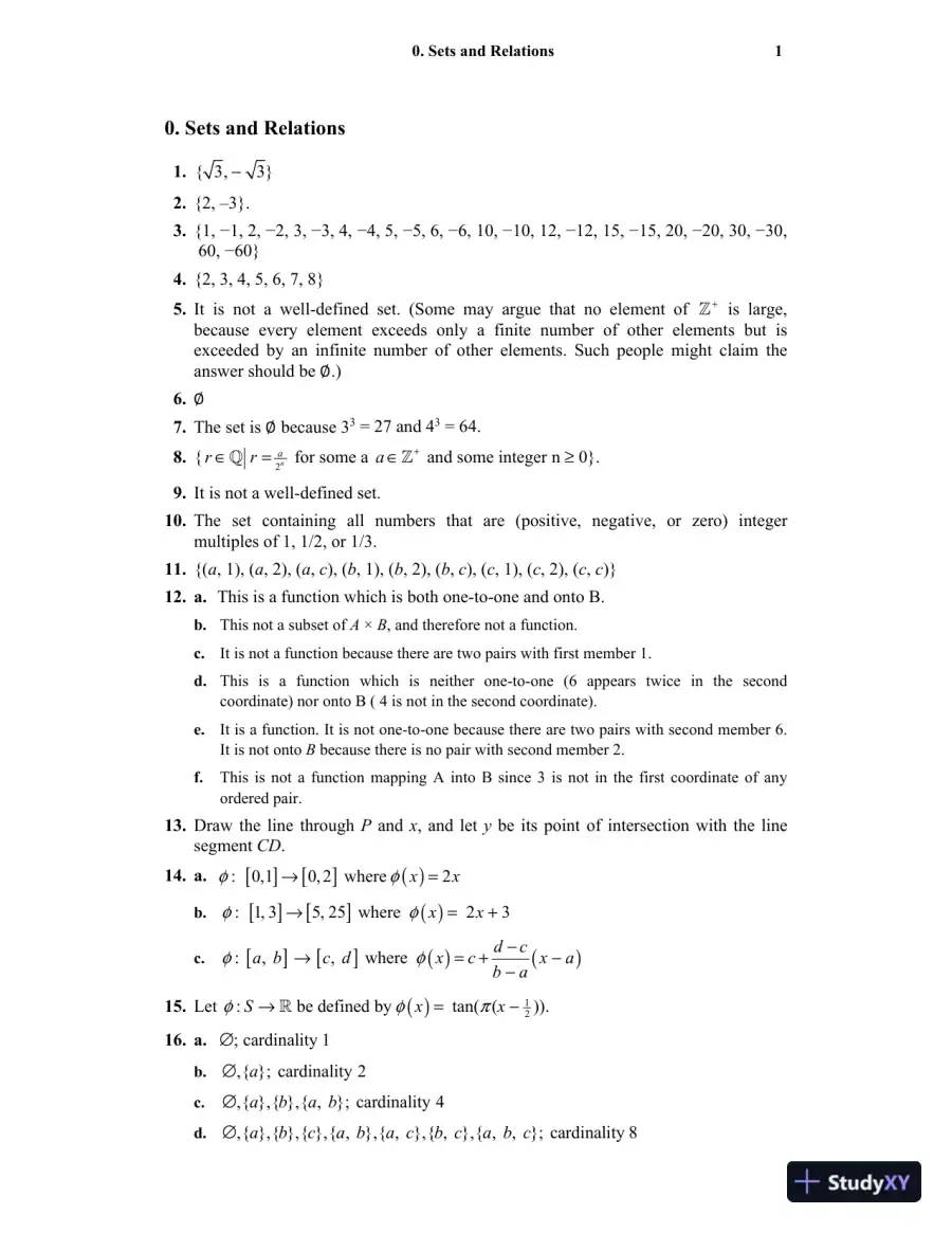 Solution Manual for First Course in Abstract Algebra, A, 8th Edition, page 7