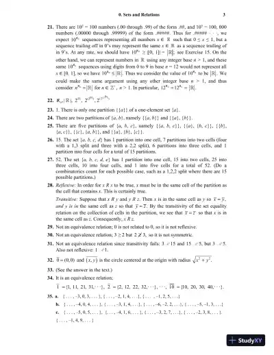 Solution Manual for First Course in Abstract Algebra, A, 8th Edition - Page 9 preview image