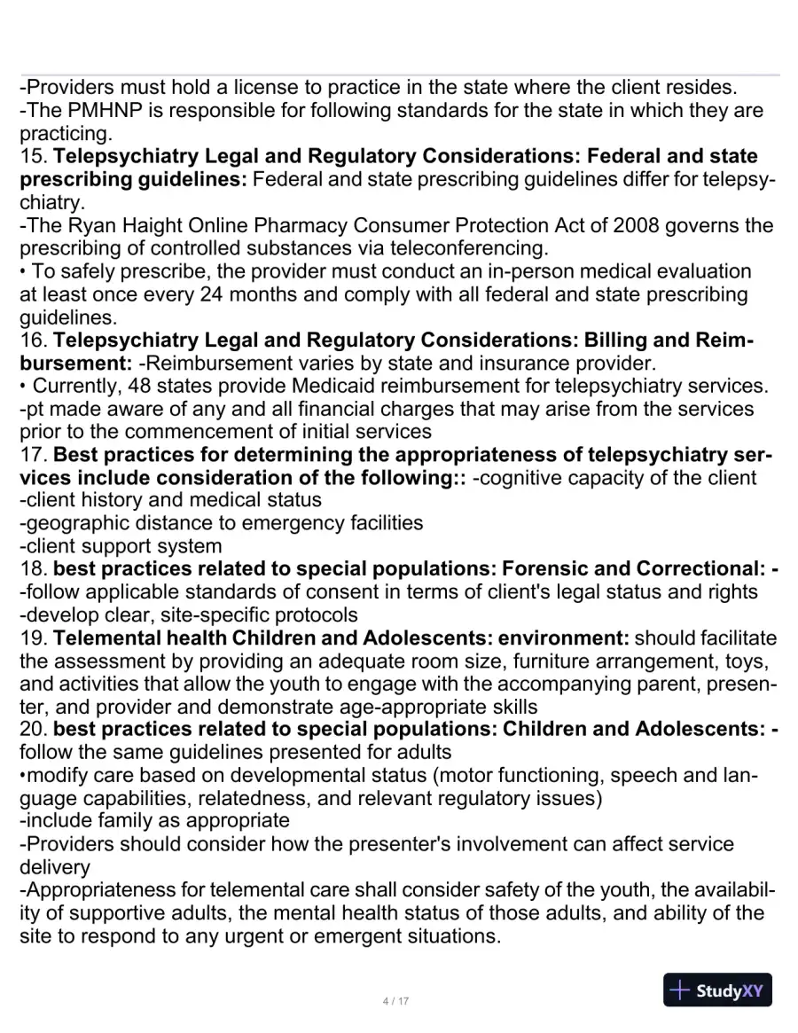 2024-2025 NR548 Final Exam with Answers (87 Solved Questions), page 5