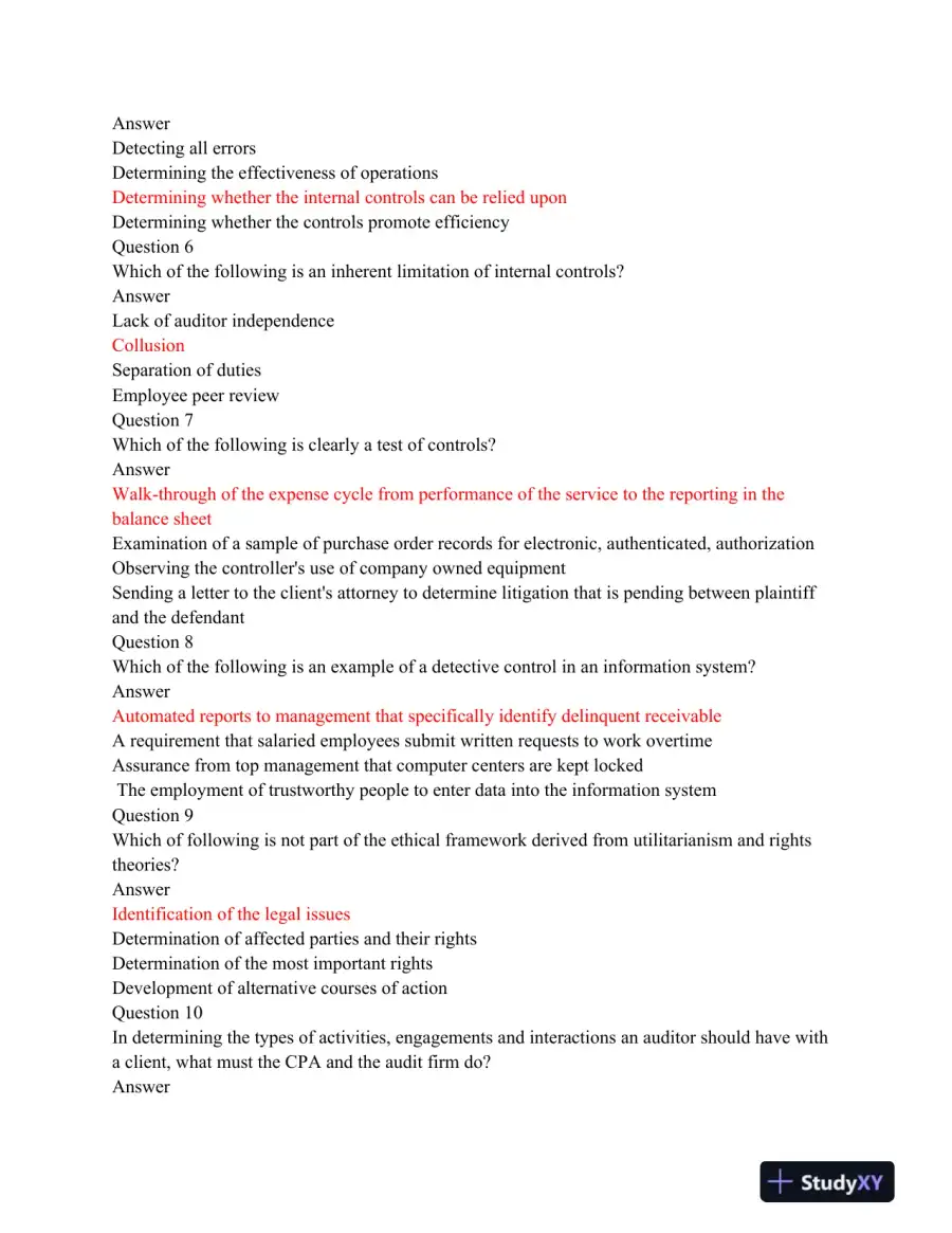 ACC 599 Final Exam VERSIONS 1 & 2, page 3