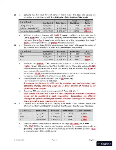 Solution Manual for Interpreting and Analyzing Financial Statements, 6th Edition - Page 11 preview image