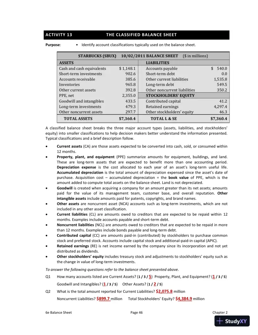 Solution Manual for Interpreting and Analyzing Financial Statements, 6th Edition, page 21