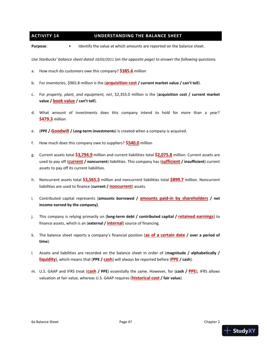 Solution Manual for Interpreting and Analyzing Financial Statements, 6th Edition, page 22