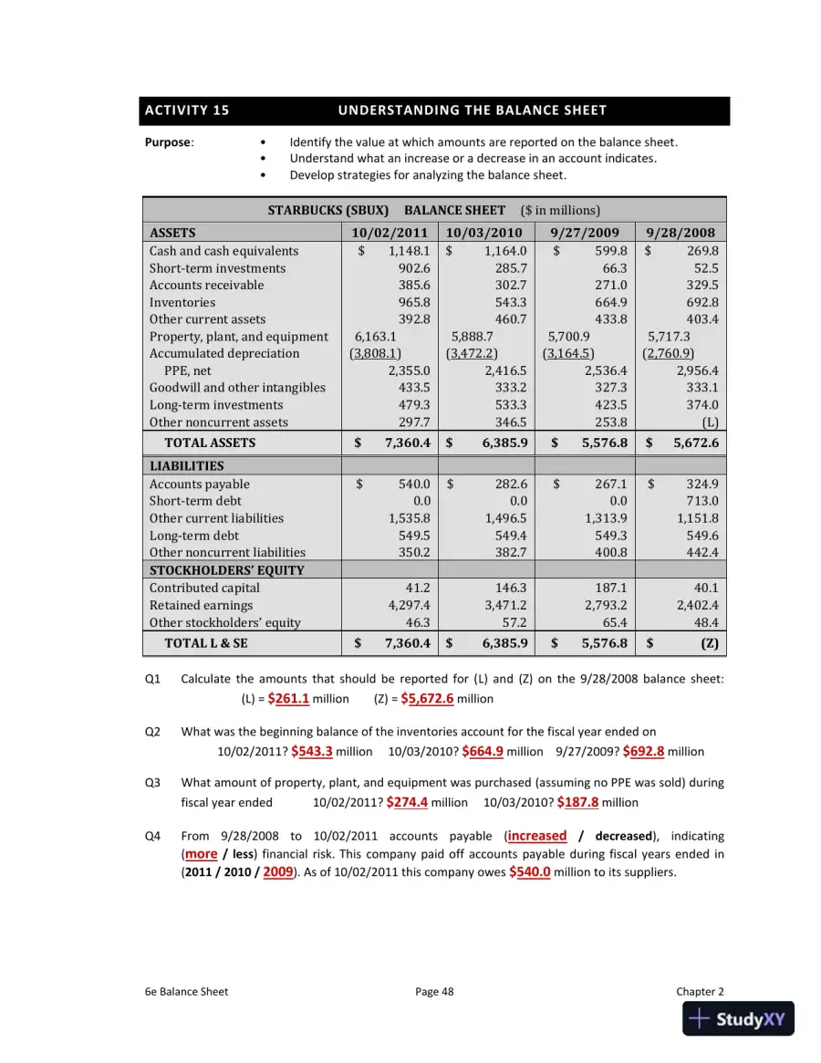 Solution Manual for Interpreting and Analyzing Financial Statements, 6th Edition, page 23