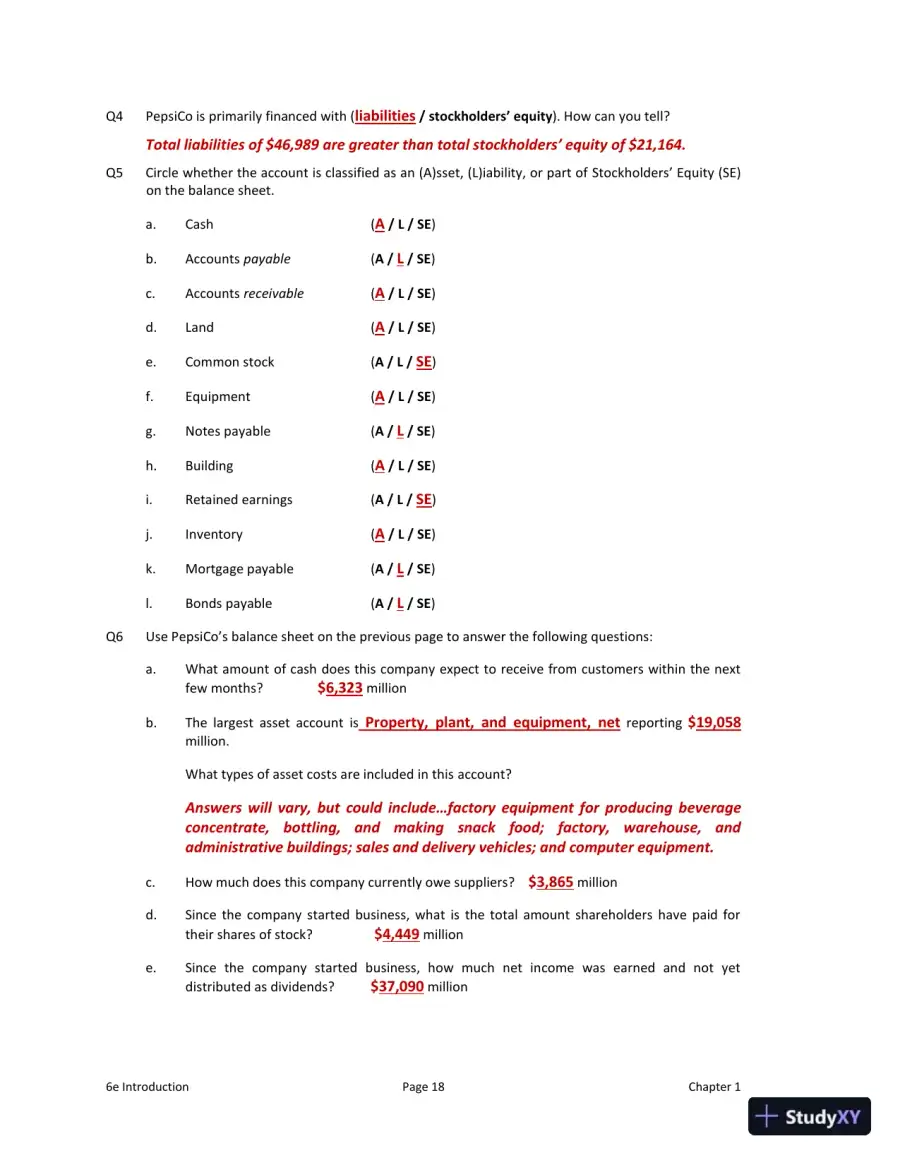 Solution Manual for Interpreting and Analyzing Financial Statements, 6th Edition, page 5