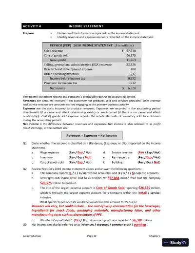 Solution Manual for Interpreting and Analyzing Financial Statements, 6th Edition - Page 6 preview image
