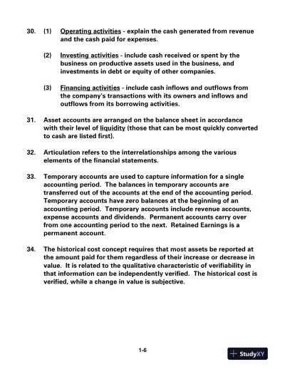 Solution Manual For Survey of Accounting, 6th Edition - Page 11 preview image
