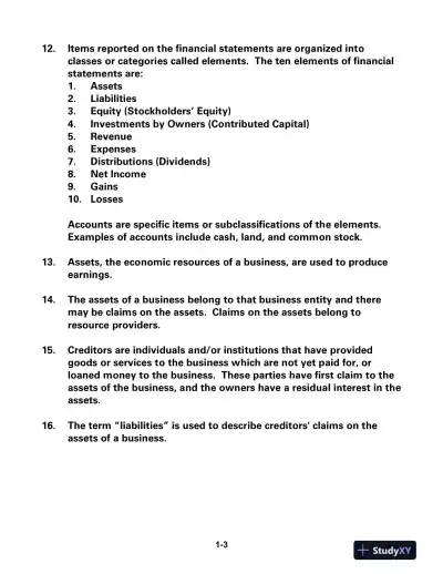 Solution Manual For Survey of Accounting, 6th Edition - Page 8 preview image