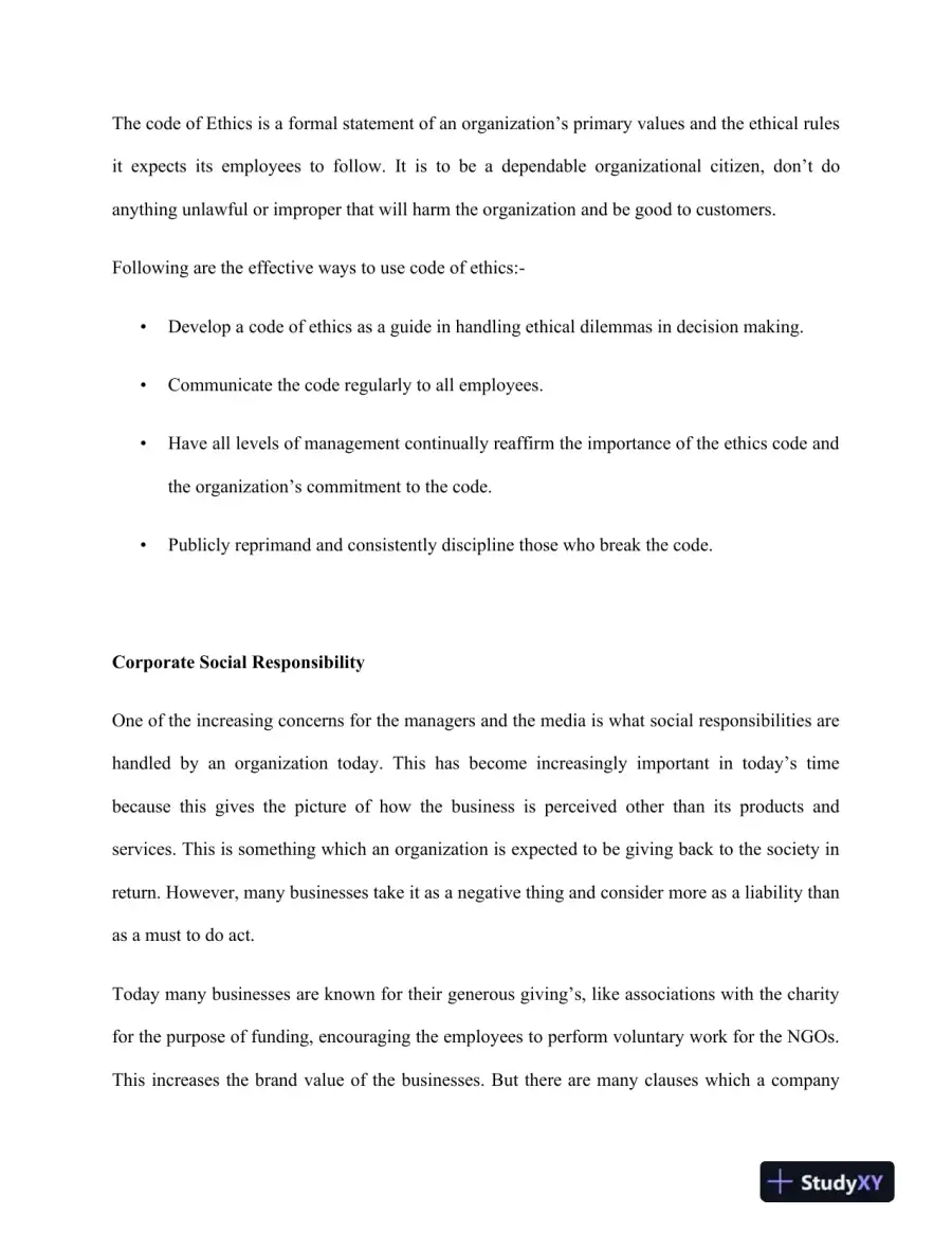 Corporate Social Responsibility, page 4