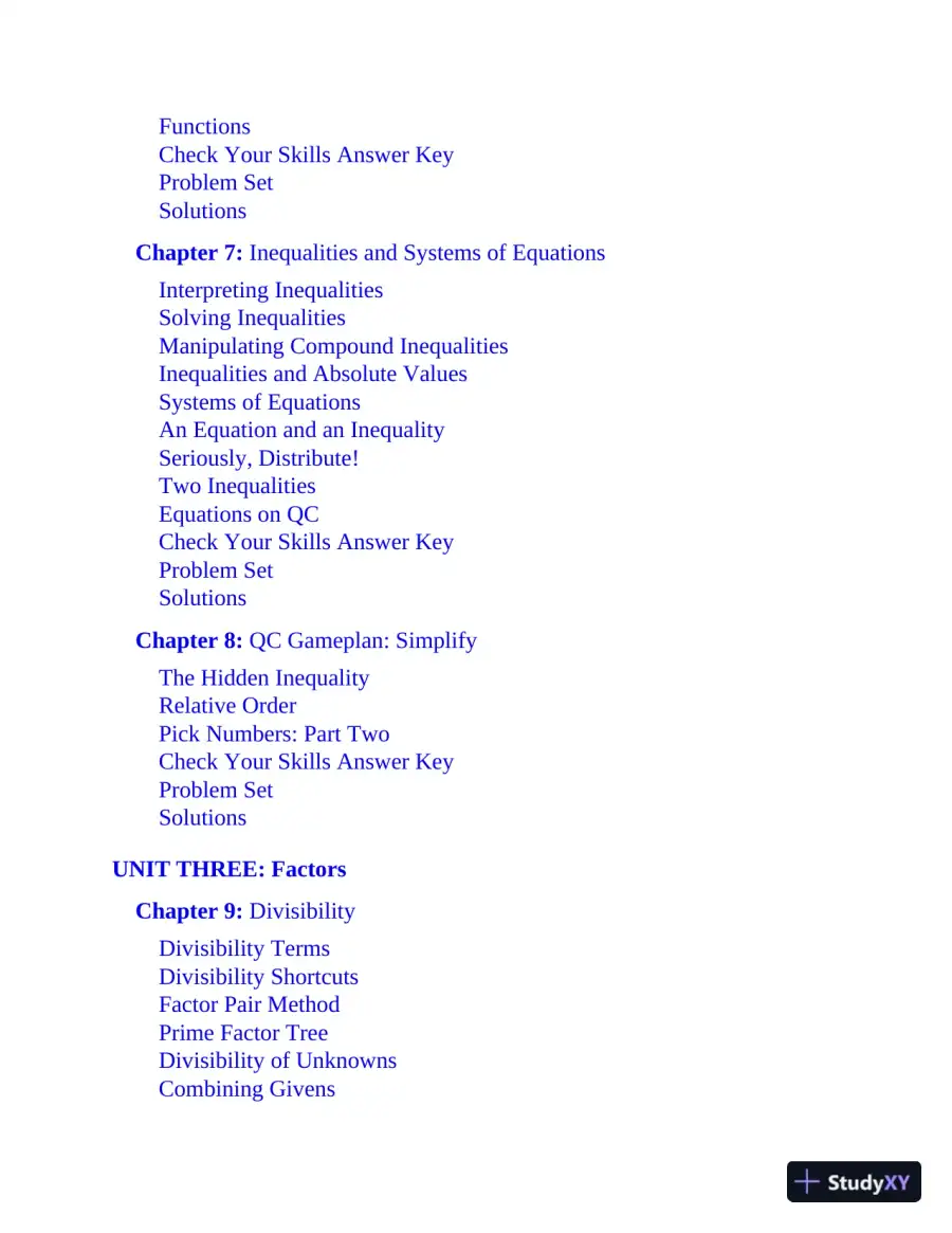 GRE All the Quant: Effective Strategies and Practice from 99th Percentile Instructors, 6th Edition (2023), page 10