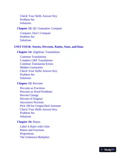 GRE All the Quant: Effective Strategies and Practice from 99th Percentile Instructors, 6th Edition (2023) - Page 12 preview image