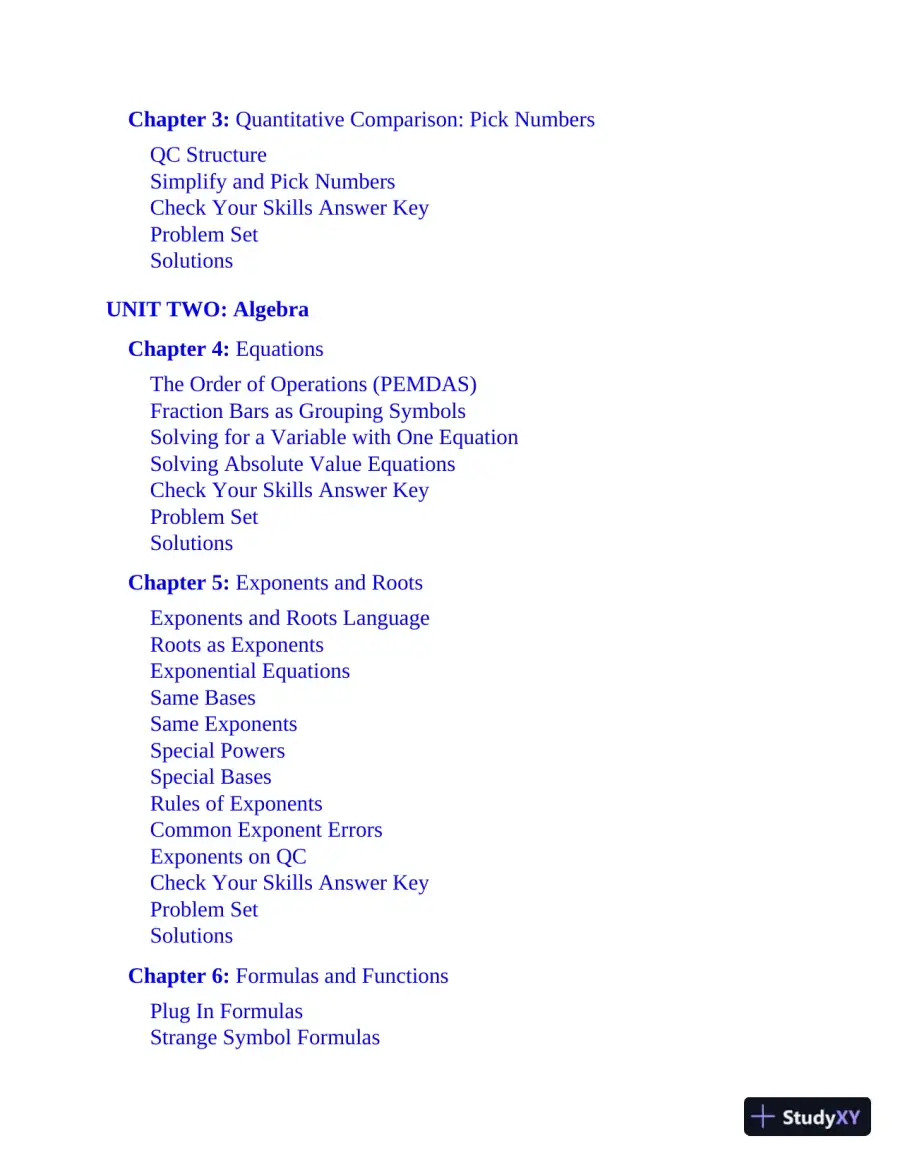 GRE All the Quant: Effective Strategies and Practice from 99th Percentile Instructors, 6th Edition (2023), page 9