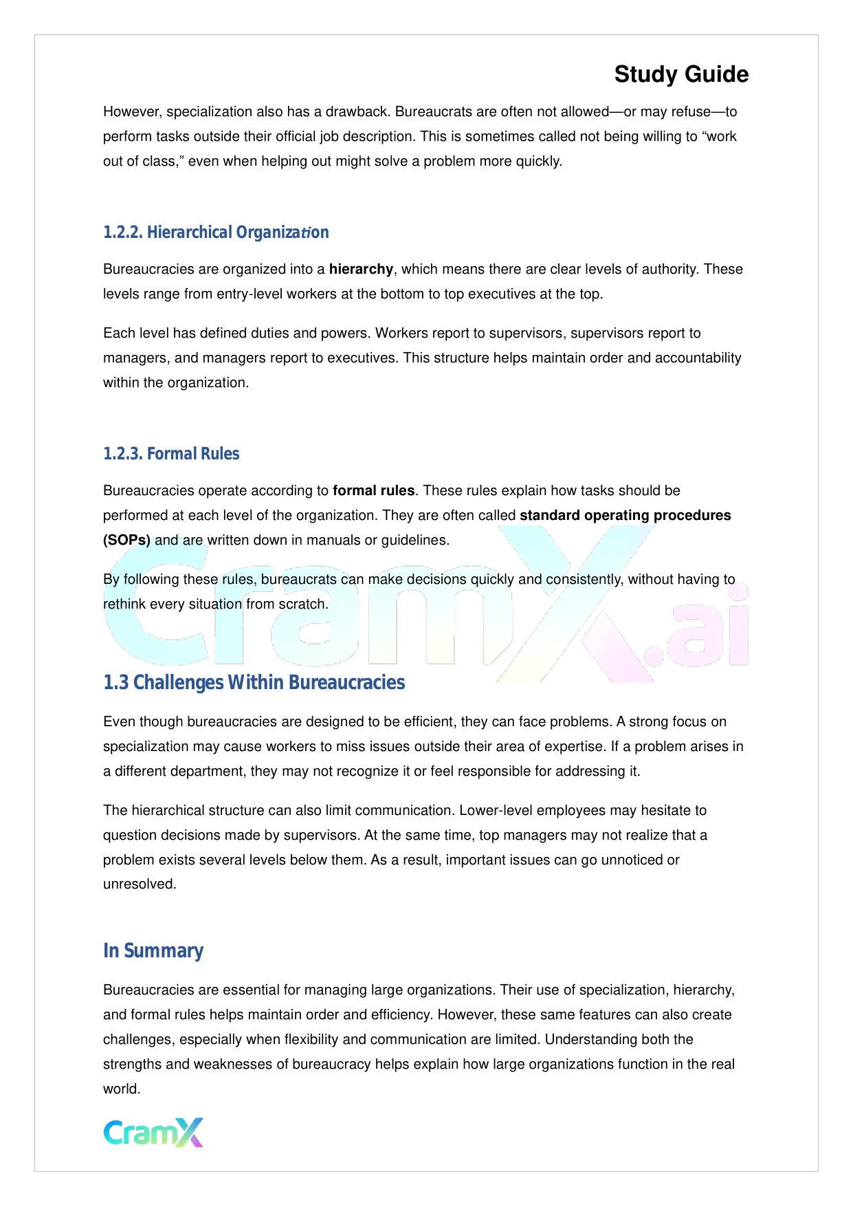 American Government - The Bureaucracy - Page 2 preview image