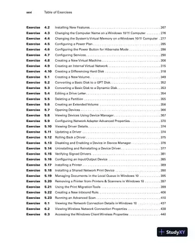 MCA Microsoft 365 Certified Associate Modern Desktop Administrator Complete Study Guide with 900 Practice Test Questions: Exam MD-100 and Exam MD-101 (2023) - Page 29 preview image