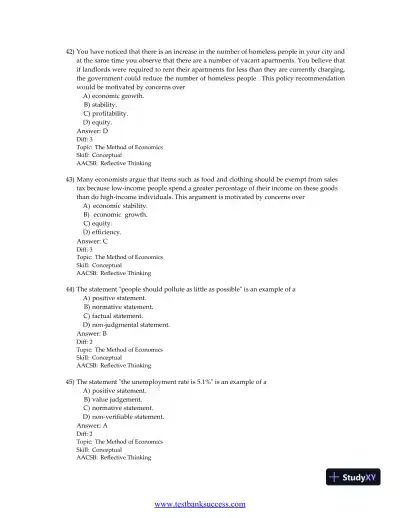 Principles of Economics, 9th Edition Test Bank - Page 22 preview image