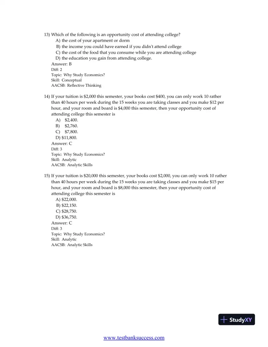 Principles of Economics, 9th Edition Test Bank, page 5