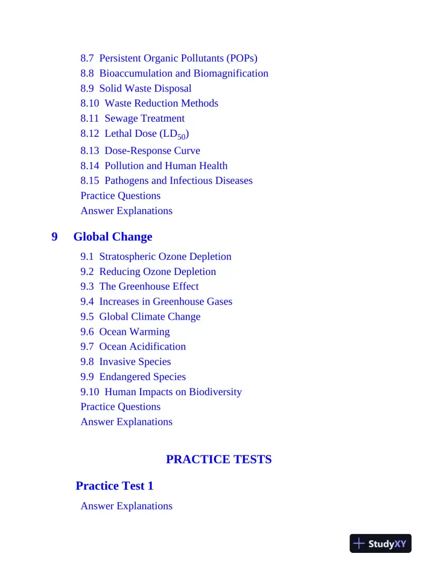 AP Environmental Science Premium, 2025: Prep Book with 5 Practice Tests + Comprehensive Review (2025), page 12