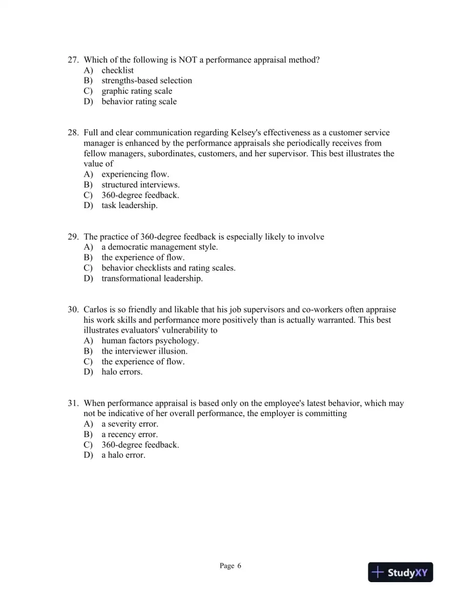 Psychology in Modules Eleventh Edition Test Bank, page 9