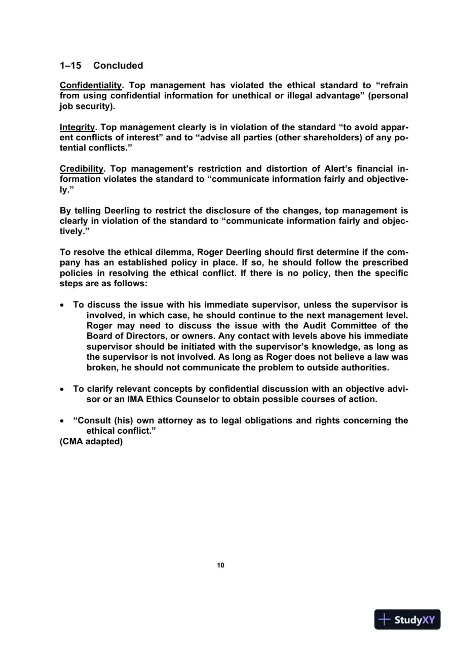 Managerial Accounting  , 8th Edition Solution Manual, page 11