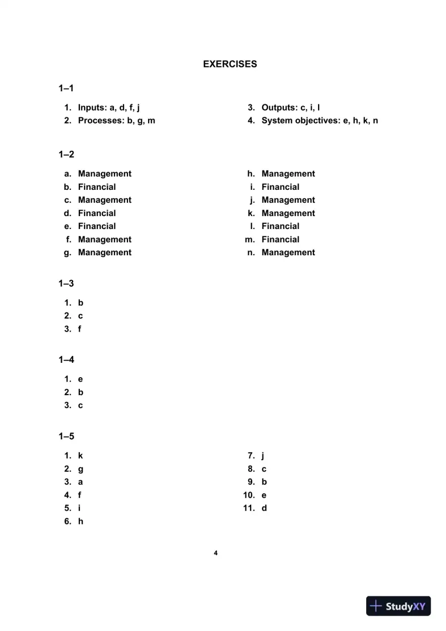 Managerial Accounting  , 8th Edition Solution Manual, page 5
