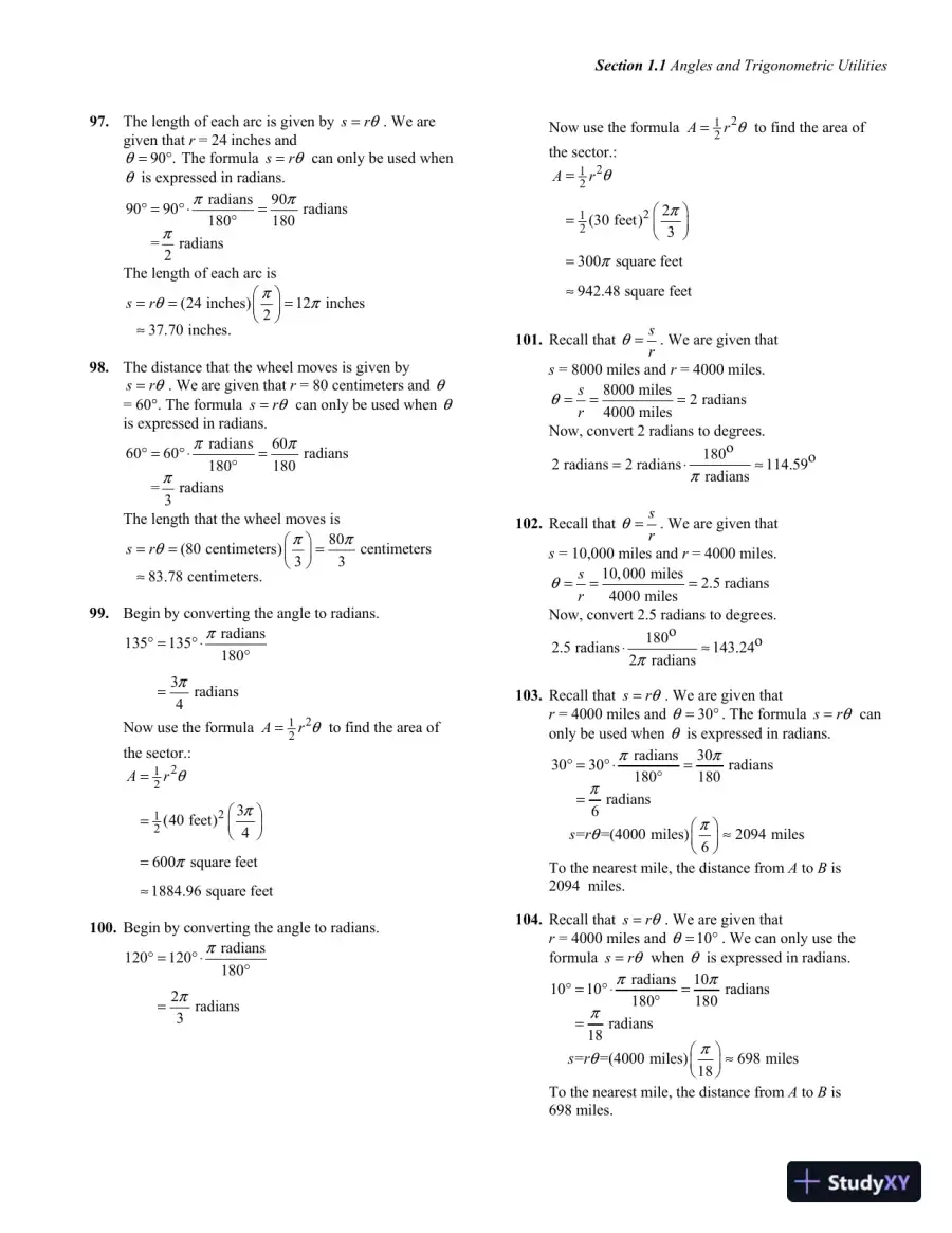 Solution Manual for Trigonometry, 2nd Edition, page 12
