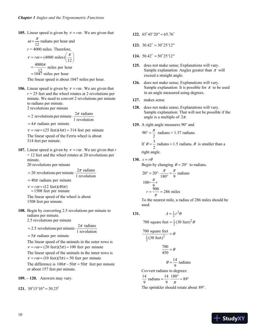 Solution Manual for Trigonometry, 2nd Edition, page 13