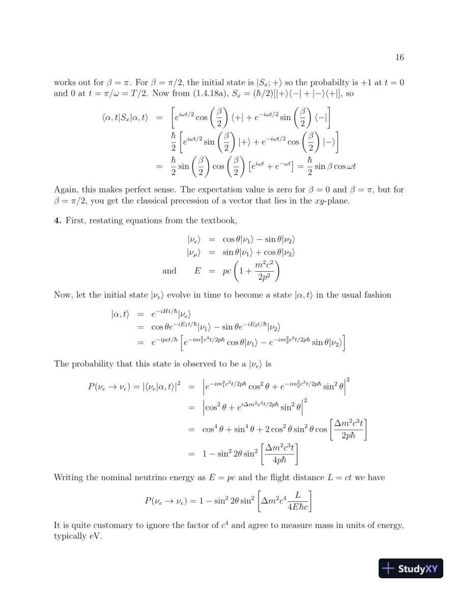 Solution Manual for Modern Quantum Mechanics, 2nd Edition, page 16