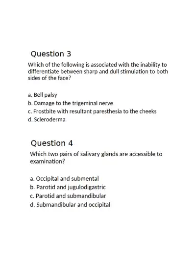 NSG 3160 NCLEX Review Chapter 14 - Page 2 preview image