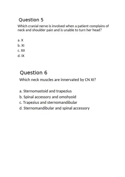 NSG 3160 NCLEX Review Chapter 14 - Page 3 preview image