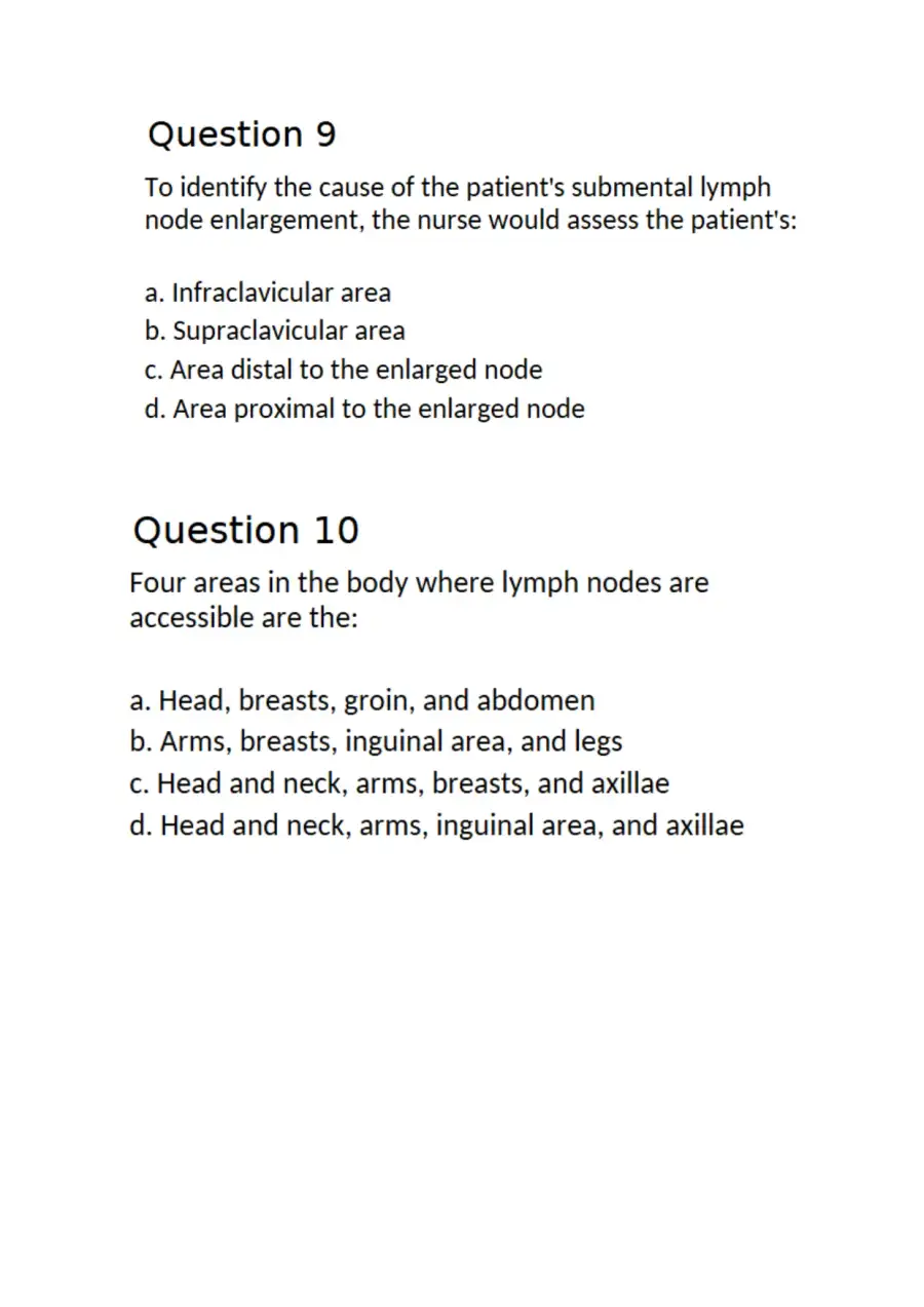 NSG 3160 NCLEX Review Chapter 14, page 5